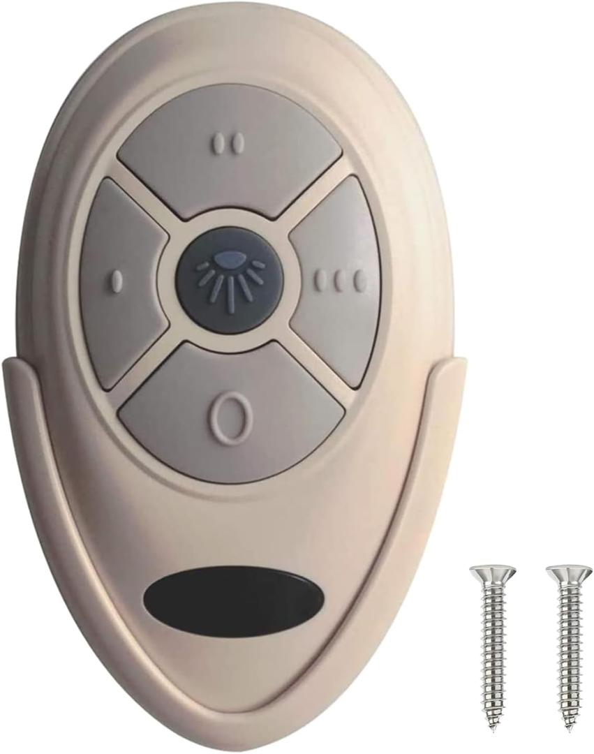 35T1 Ceiling Fan Remote Control Replacement for Harbor Breeze Allen Roth, 303.9MHz, 3-Speed, Light Dimmer, Learn Key, Replace FAN-11T FAN-53T FAN-HD L3HFAN35T FAN-35T L3HFAN35T1 FAN-35T1 (Remote Only)