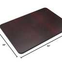 Flash Furniture 42x30" Reversible Table Top, Black/Mahogany | Reversible Laminate Top, Durable Construction