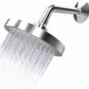 Circlesplash -High Pressure Shower Heads - High Flow Shower Head - 1.8 GPM with Removable Restrictor - California Certified - Universal Replacement - Plumbers Tape Included - (Classic Chrome Finish)