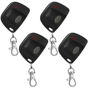 Kingdder 3 Pcs Garage Door Remote Compatible with Linear Multicode 300mhz 10 Dip Switch 3089 3060 3070 Gate Opener Remote Multicode Gate Opener with Keychain (Black)