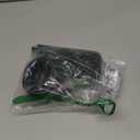 2 pcs Wider Bike Training Wheels Flash Silent for 12-20 inch Bicycles, Sturdy and Adjustable, Training Wheels For Kids Bike (Black