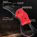 2 Pack Small Pocket Knife for Men,Gifts for father EDC Gadgets with 1.34inch Blade for Everyday Carry, Gifts for Men Dad Husband, Christmas Stocking Stuffers Gifts for Him and Her (Black&Red)