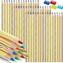 Mr. Pen- Rainbow Pencils Bulk, 48 Pack, 7 Color in 1, Fun Pencils for Kids