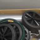 VEVOR Hose Reel Cart, Hold Up to 250 ft of 5/8 Hose, Garden Water Hose Carts Mobile Tools with 4 Wheels, Heavy Duty Powder-coated Steel Outdoor Planting with Storage Basket, for Garden, Yard, Lawn