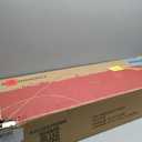 Over The Toilet Storage Cabinet with 2-Door Design Bathroom Organizers and Storage with Anti-Tip Device Over Toilet Organizer with Shelves for Bathroom,Restroom,Laundry Black