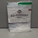 50ct 20-Pocket Coin Pages - Coin Pocket Pages for 2 x 2 Inch Cardboard Coin Holders, 11 Holes for Coin Binder, Coin Collecting Album Protectors, Coin Collection Storage