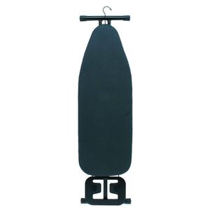 JVD Ascent Board with Iron Rest, Folded H1100/W335mm, 10mm Black Cover & Fibre Padding, Foldable Magnetic Hook, Black, V3