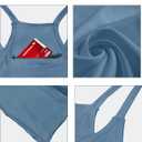 VIUTIL Womens Athletic Dress Built in Shorts Hot Shot Mini Dress Spaghetti Straps Tennis Workout 2026 Summer Romper Dress