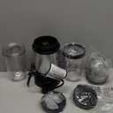 Magic Bullet Blender, Small, Silver, 11 Piece Set