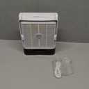 Portable Misting Fan, 8000mAh 8-Inch Rechargeable Water Cooling Mist Fan with 600mL Water Tank, Quiet USB Battery Powered, Perfect for Camping Home Outside Office Travel (White)