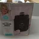 Martha Stewart Ice Cream Maker Machine, 1QT Fully Automatic, 3 Modes, Black