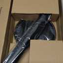 Ivilon Countertop Paper Towel Holder - Steady and Easy Tear - Fits All Paper Towel Rolls - Black