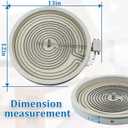 WB30T10130 12 Inch Dual Haliant Radiant Surface Element by PANDEELS