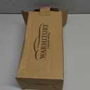 Heated Steering Wheel Cover - WARMITORY Luxury Steering Wheel Heater, 12V Quick Hand Warmer, 14.5-15 inches Outer Diameter for Standard-Size Car Steering Wheels(Leatheret PU)(Black)