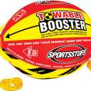 SportsStuff Booster Towable Tube Ball Towable Rope for Lift and Visibility, 60 ft Rope with 4,100 lb Break Strength (inflated (38in x 28in))