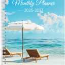 KONVINIT 2026-2027 Monthly Planner, 30 Months Calendar 2025 Planner - Runs From July 2025 Until December 2027-5.9'' x 8.4'' - Blue Monthly Planner 2025-2027 for Office Supplies