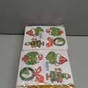 Griinch Ornaments for Christmas Tree Wood, Double-Sided Printing 24 Pcs Christmas Tree Decorations Hanging Ornaments for Tree Home Indoor Outdoor Decorations Pack Of 20