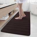 Memory Foam Bath Mat 70 x 24, Ultra Soft Absorbent Bathroom Rugs