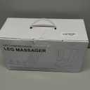 Leg Massager with Heat and Compression, Foot and Calf Massager for Circulation and Pain Relief, Compression Boots with Handheld Controller, 6 Modes 3 Intensities, Gift for Mom Dad (Black)