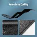 2 Pcs 52" Curved LED Light Bar Mounting Brackets for Upper Windshield - Fits 1999-2006 Chevy Silverado, Tahoe, Suburban, Avalanche & GMC Yukon Sierra