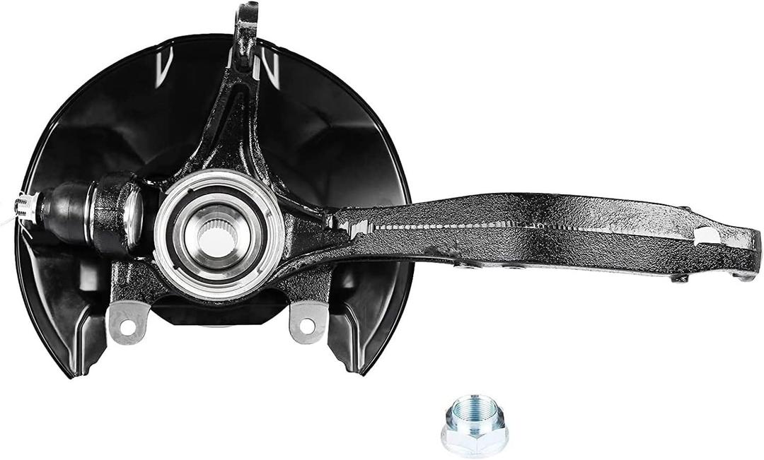 Front Left/Driver Side Wheel Hub Bearing & Steering Knuckle Assembly for Honda Accord 2008 2009 2010 2011 2012 Acura TSX 2009-2014, 698-447 LK051, Preassembled
