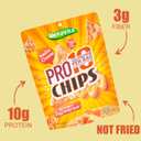 BIO NUTRI Foods High Protein Snack-Count Variety Pack-Cheesy Nacho and Sour cream onion Chips,10g High Protein,Crispy Tortilla Shaped Snacks,Low Sugar Diet,Healthy Gluten Free and Low Carb Taco Snack