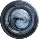 American Atelier Alabaster Glass Charger Plate Decorative Service for Fine Dining For Upscale Events, Dinner Parties, Weddings, & Catering, 13", Black