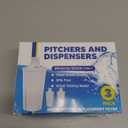 Water Filter Replacement Compatible with Brita Water Pitchers and Dispensers, by DESENRUIS for Classic 35557, OB03, Mavea 107007, Reduce Chlorine and Bad Taste, BPA free, Pack of 3