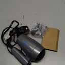 Conair Travel Hair Dryer with Dual Voltage, 1875W Compact Blow Dryer with Folding Handle, Gray