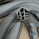 Flexible EPDM Rubber Strip (1'' Wide, 50 Ft Long) for Concrete Crack Repair Replacement - Weather Aging Resistance Upgrading Expansion Joint Filler