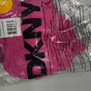 DKNY Womens Pin-up Ruffle Bandeau One Piece Swimsuit with Tummy Control (Purple, S)