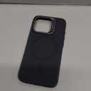 ESR for iPhone 15 Pro Case, MagSafe Silicone Case with Stand, Military-Grade Protection, Built-in Camera Stash Stand, Magnetic Phone Case for iPhone 15 Pro, Cloud Series,Black