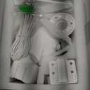 2K Solar Security Cameras Wireless Outdoor, 360 View WiFi Cameras for Home Security with Color Night Vision, Battery Powered, PIR Detection, Spotlight Siren Alarm, Only 2.4Ghz WiFi (P45-J)