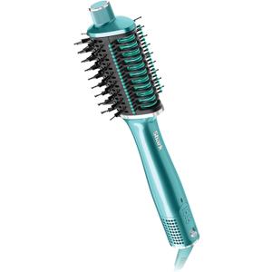 Shark Glossi 2in1 Hot Tool and Air Glosser, UltraFast, UltraGlossy Blowouts atHome, HeatControlled Ceramic, Curly, Coily, and Color Friendly, Jewel Teal, HT302TL