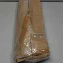 Wood Curtain Rods for Windows 48 to 84 Inch, 1 Inch Heavy Duty Curtain Rods with Imitation Wood Grain Finials, Boho Adjustable Drapery Rod, Decorative Farmhouse Rustic Single Window Curtains Rod