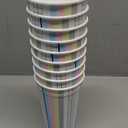 9 Pack 32 oz Blank Plastic Cups