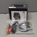 PCP Air Compressor, Airgun Compressor, Portable 4500Psi/ 30Mpa, Water/ Oil-Free, One Button Start, Bursting disc, Built-in Fan, 12V DC 110V AC, Manual-stop, PCP Rifle/ Pistol and Paintball Tank Air Pump