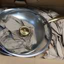Titanium Pans for Cooking, Ø12in with Lid, Butter Warmer