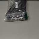 WOTOW Bike Frame Storage Bag, Water Resistant Reflective Bicycle Triangle Bag with Two Side Pockets, Strap-On Under Seat Tool Accessories Pouch for Mountain Road Bike Trip (2L) (Black)