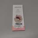 JMEOWIO Gel Nail Stickers Christmas Snowflake Holiday Semi Cured Gel Nail Strips Wraps UV/LED Nails Art Design Decoration Accessories