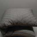 WhatsBedding Memory Foam Body Pillow for Adults, Long Pillow for Sleeping, Full Body Pillow for Bed - Dark Grey