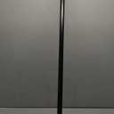 Swing Arm Curtain Rod for Front Door, Side Panels, Window Curtain Display Stand, Drapery Arm (Black, 20IN)