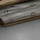 Art3d Peel and Stick Floor Tile Vinyl Wood Plank 36-Pack 54 Sq.Ft, Light Grey, Rigid Surface Hard Core Easy DIY Self-Adhesive Flooring (36 x 6 x 0.1 inches)