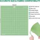 3 x 3 PCS Grip Cutting Mats, Non-Slip 12x12 Inch Green Cut Mats, Standard Sticky Grip Mat Compatible with Cricut Explore Air/Air 2/Maker Series Cutting Machines, Cutting Mats for Crafts DIY