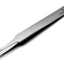 Titanium Tweezers Ultra Fine Tip #5 Non Magnetic Precision Tweezer 4-3/4" Long