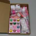 Acrylic Nail Kit for Beginners with Everything 12 Glitter Acrylic Powder, Tips, Decoration Supplies for Professional Nail Art Tools Women DIY Gifts