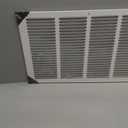 16"W x 16"H [Duct Opening Size] Steel Return Air Grille, Air Return Vent Cover for Ceiling and Sidewall - HVAC Air Vent Covers - [Outer Dimensions: 17.75"W x 17.75"H]