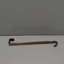 Sattiyrch 15" Wreath Hanger, Steel Over The Door Single Hook, Brushed Copper