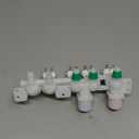 DC97-15459Q Washer Water Inlet Valve (OEM) Compatible with Samsung WA52A5500AC WA52A5500AV WA52A5500AW WA55A7300AE WA55CG7100AW WA49B5205AW WA51A5505AC WA51A5505AV WA55CG7100AV WA54CG7150ADA