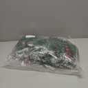 9FT Christmas Garland with Lights, Timer Artificial Lighted Garland Indoor for Stairs, Fireplace, 50 Lights Green Garland, Christmas Decoration with Cones & Red Berries & Pine Needle